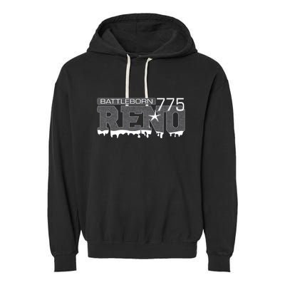 Reno Nevada Battleborn Garment-Dyed Fleece Hoodie