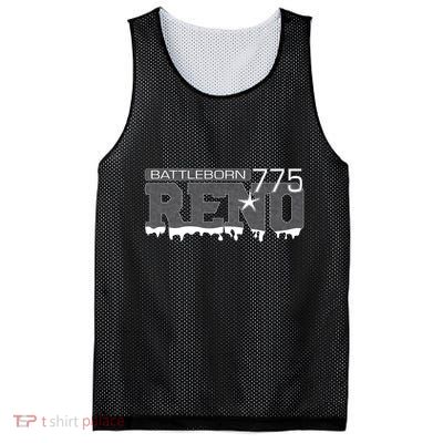 Reno Nevada Battleborn Mesh Reversible Basketball Jersey Tank