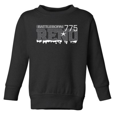 Reno Nevada Battleborn Toddler Sweatshirt