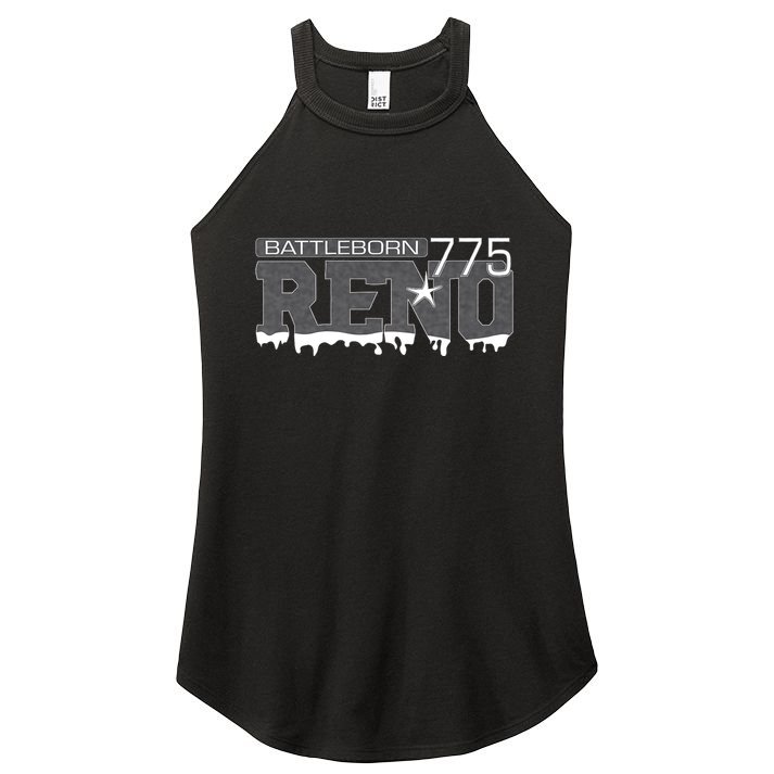 Reno Nevada Battleborn Women's Perfect Tri Rocker Tank