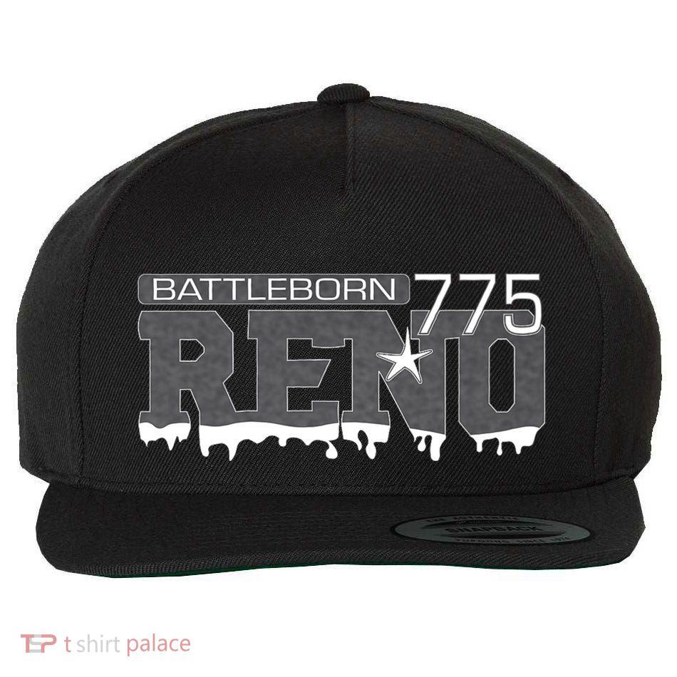 Reno Nevada Battleborn Wool Snapback Cap