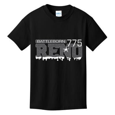 Reno Nevada Battleborn Kids T-Shirt