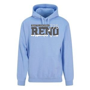 Reno Nevada Battleborn Unisex Surf Hoodie