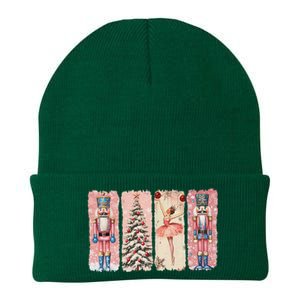 Retro Nutcracker Ballet Christmas Xmas Vibes Women Knit Cap Winter Beanie