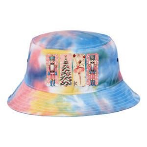 Retro Nutcracker Ballet Christmas Xmas Vibes Women Tie Dye Newport Bucket Hat