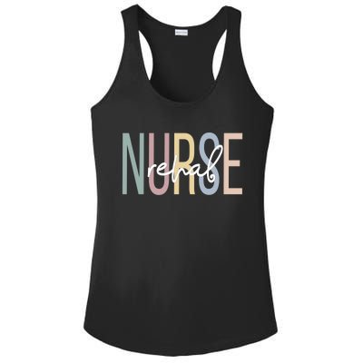 Rehabilitation Nursing Boho Rehabilitation Nurse Gift Ladies PosiCharge Competitor Racerback Tank