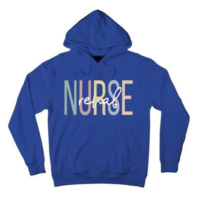 Rehabilitation Nursing Boho Rehabilitation Nurse Gift Tall Hoodie