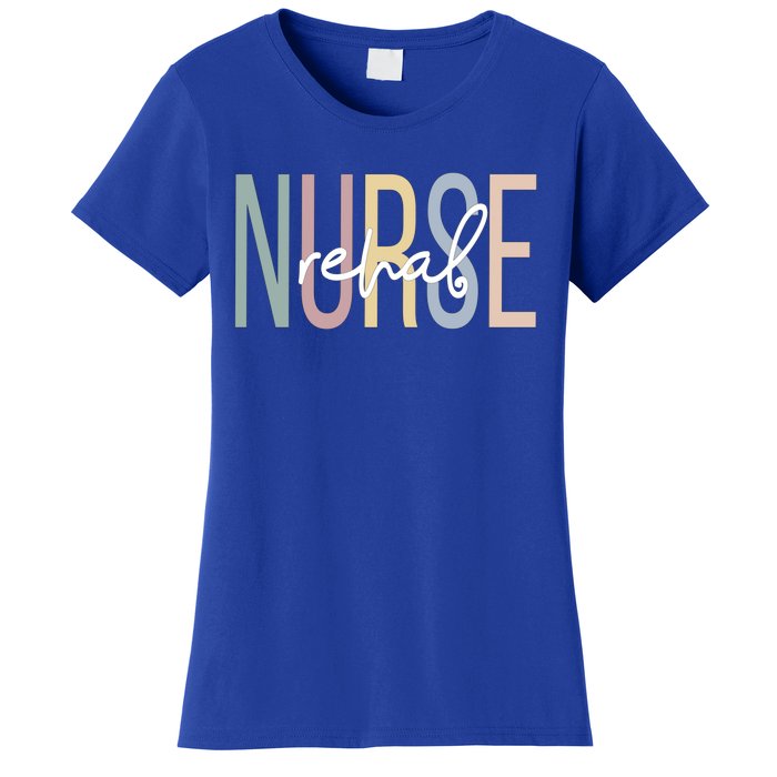 Rehabilitation Nursing Boho Rehabilitation Nurse Gift Women's T-Shirt