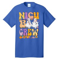 Retro Nicu Boo Crew Stethoscope Nicu Nurse Halloween Costume Gift Tall T-Shirt