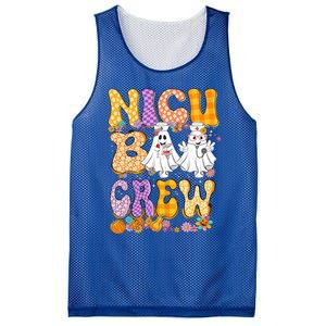 Retro Nicu Boo Crew Stethoscope Nicu Nurse Halloween Costume Gift Mesh Reversible Basketball Jersey Tank