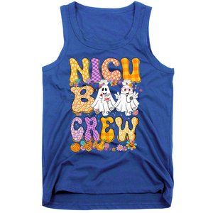 Retro Nicu Boo Crew Stethoscope Nicu Nurse Halloween Costume Gift Tank Top