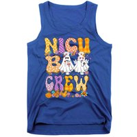 Retro Nicu Boo Crew Stethoscope Nicu Nurse Halloween Costume Gift Tank Top