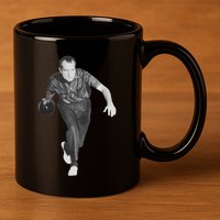 Richard Nixon Bowling Gift 11oz C Handle Ceramic Mug