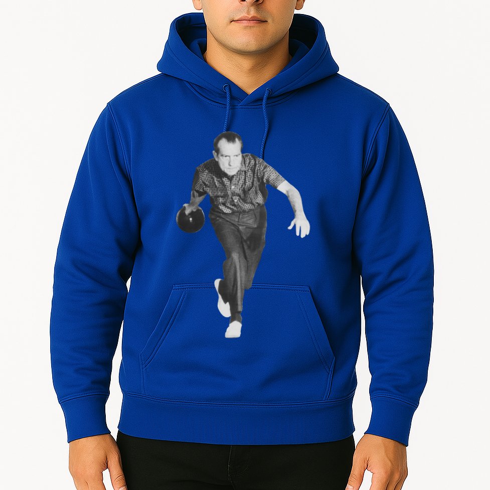 Richard Nixon Bowling Gift Hoodie