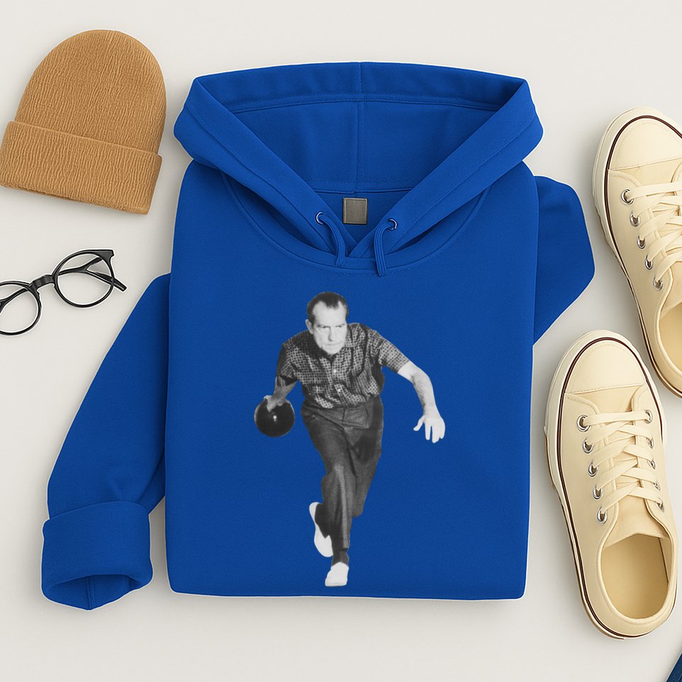 Richard Nixon Bowling Gift Hoodie