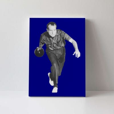 Richard Nixon Bowling Gift Canvas