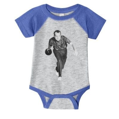 Richard Nixon Bowling Gift Infant Baby Jersey Bodysuit