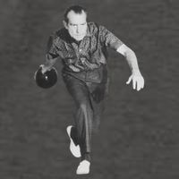 Richard Nixon Bowling Gift Vector Backpack