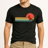 Retro Northern Cardinal Bird Animal Bird Lover Cooling Performance Crew T-Shirt