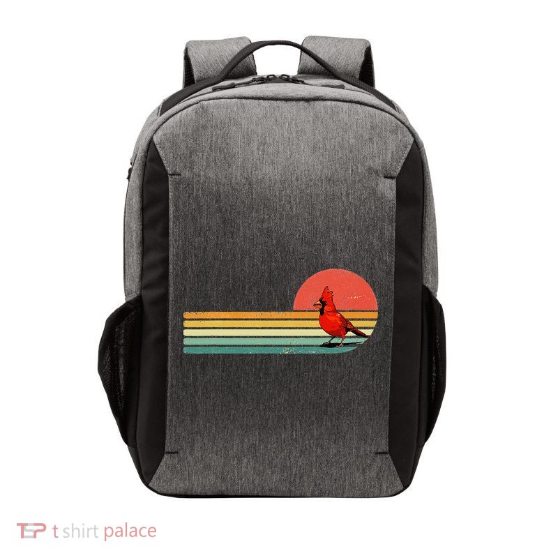 Retro Northern Cardinal Bird Animal Bird Lover Vector Backpack