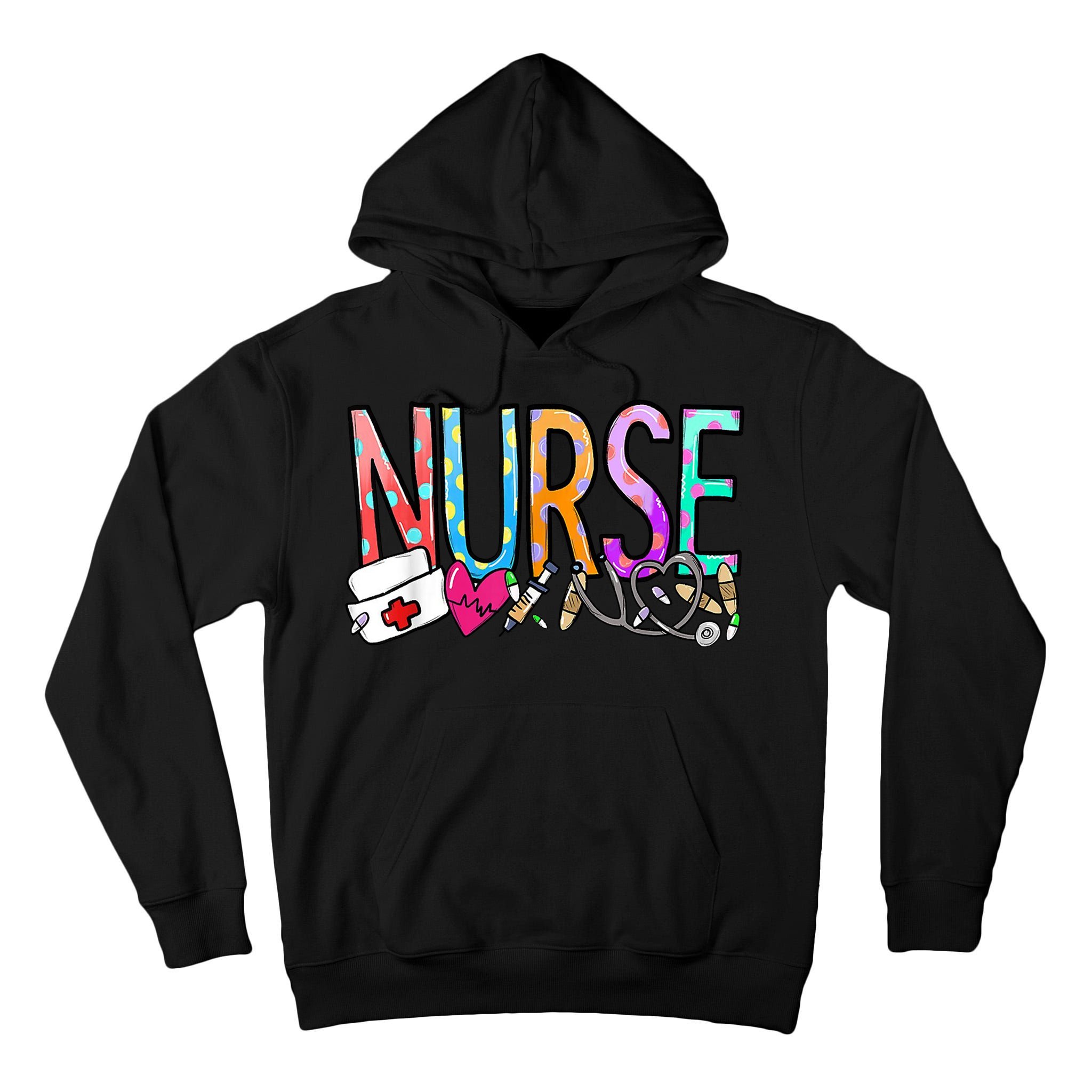 RN Nurse Colorful Gift Tall Hoodie