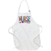 RN Nurse Colorful Gift Full-Length Apron With Pockets