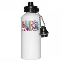 RN Nurse Colorful Gift Aluminum Water Bottle