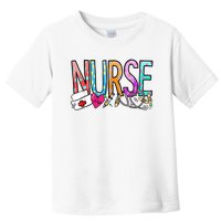 RN Nurse Colorful Gift Toddler T-Shirt