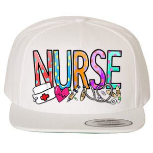 RN Nurse Colorful Gift Wool Snapback Cap