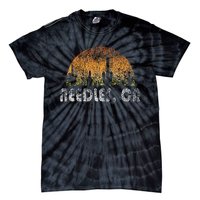 Retro Needles California Desert Sunset Vintage Tie-Dye T-Shirt