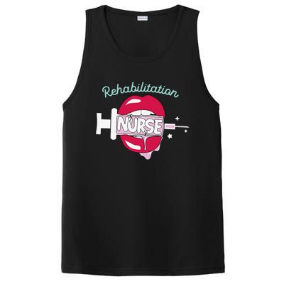 Rehabilitation Nurse Cute Rn Rehab Nursing Hot Lips Nurse PosiCharge Competitor Tank