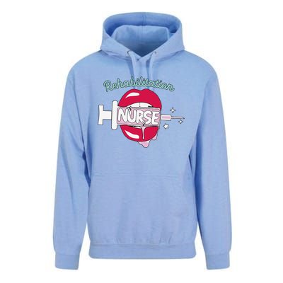 Rehabilitation Nurse Cute Rn Rehab Nursing Hot Lips Nurse Unisex Surf Hoodie