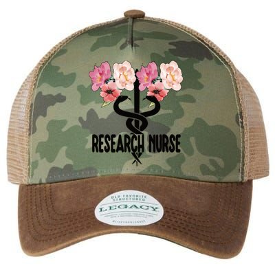 Research Nurse Caduceus Clinical Research Nursing Cool Gift Legacy Tie Dye Trucker Hat