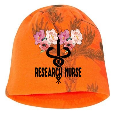 Research Nurse Caduceus Clinical Research Nursing Cool Gift Kati - Camo Knit Beanie