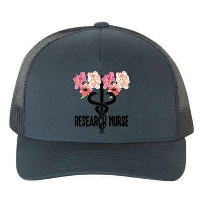 Research Nurse Caduceus Clinical Research Nursing Cool Gift Yupoong Adult 5-Panel Trucker Hat