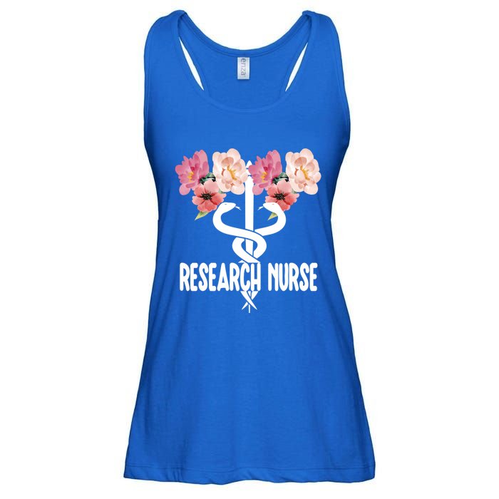 Research Nurse Caduceus Clinical Research Nursing Week Gift Ladies Essential Flowy Tank