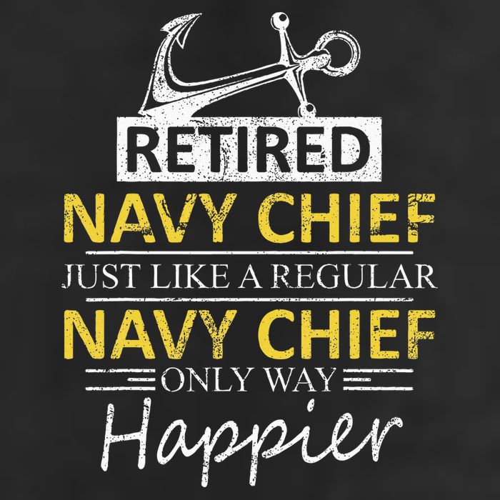 Retired Navy Chief Cool Comfort Performance Bucket Hat