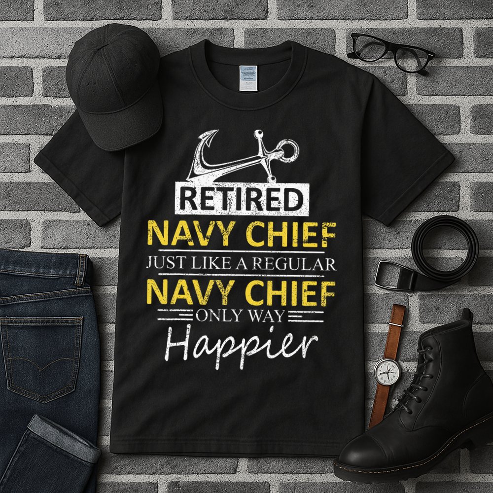 Retired Navy Chief Tall T-Shirt