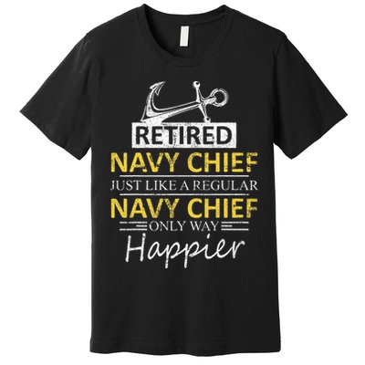 Retired Navy Chief Premium T-Shirt