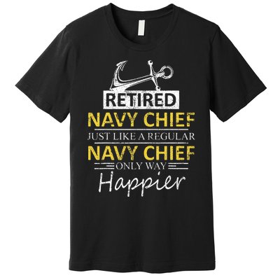 Retired Navy Chief Premium T-Shirt