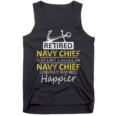 Retired Navy Chief Tank Top