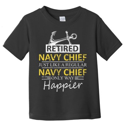 Retired Navy Chief Toddler T-Shirt