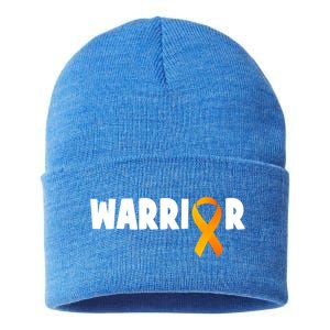 Renal Ney Cancer Survivor Ney Cancer Fighting Cool Gift Sustainable Knit Beanie