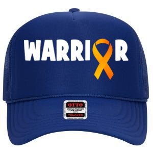 Renal Ney Cancer Survivor Ney Cancer Fighting Cool Gift High Crown Mesh Back Trucker Hat