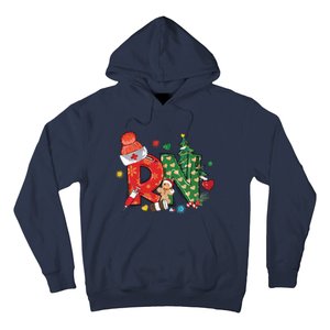 Registered Nurse Christmas Rn Festive Hoodie