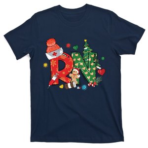 Registered Nurse Christmas Rn Festive T-Shirt