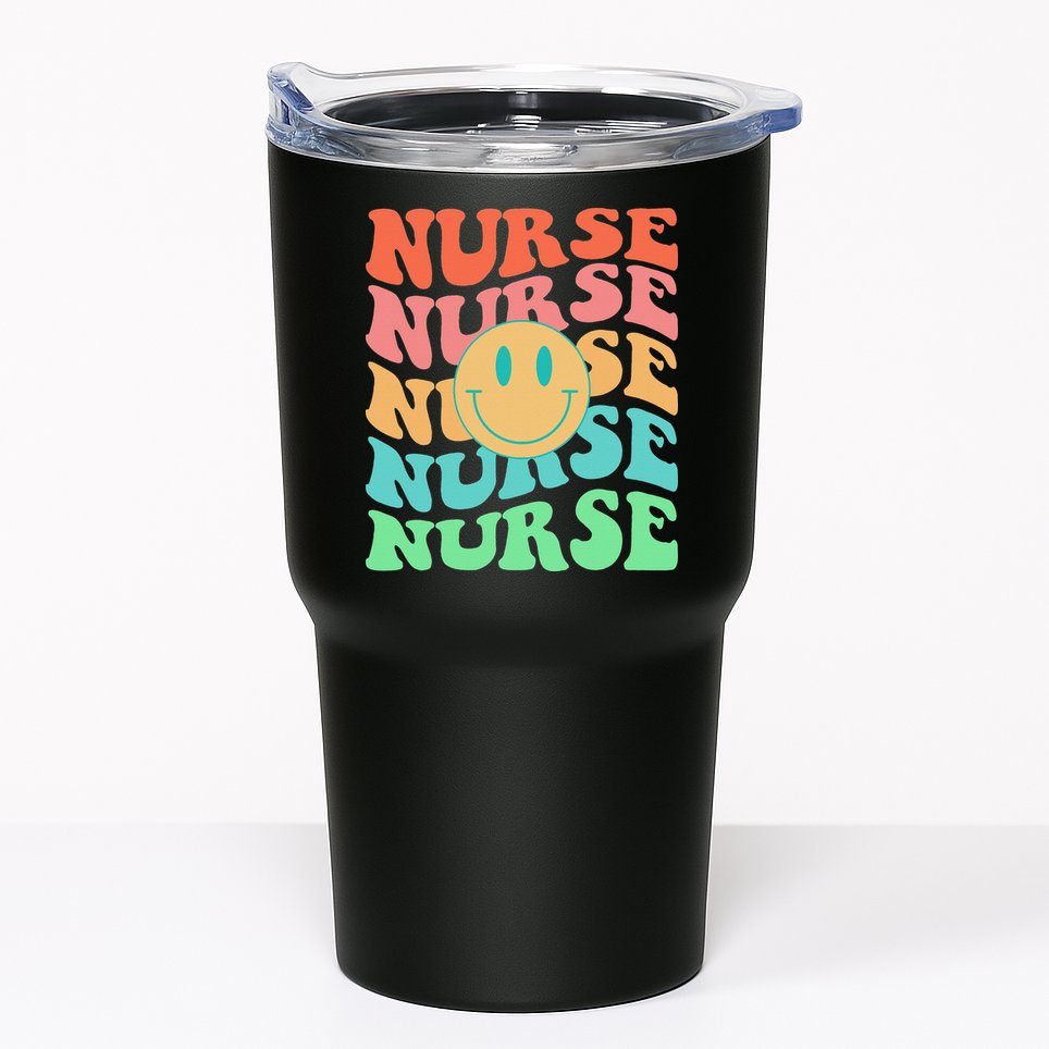 Retro Nurse Colorful Nurse Life Nurse's Day Tumbler