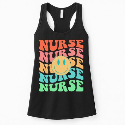 Retro Nurse Colorful Nurse Life Nurse's Day Womens Tank Top