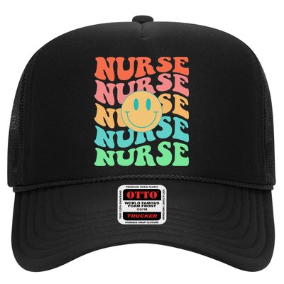 Retro Nurse Colorful Nurse Life Nurse's Day Trucker Hat
