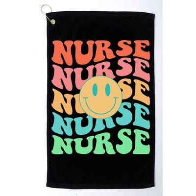Retro Nurse Colorful Nurse Life Nurse's Day Golf Towel